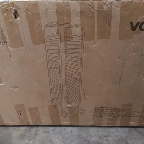 BOXED VOGUE TROLLEY RACKING 