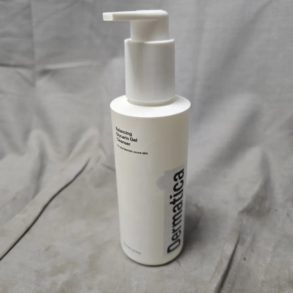 BOXED DERMATICA BALANCING GLYCERIN GEL CLEANSER