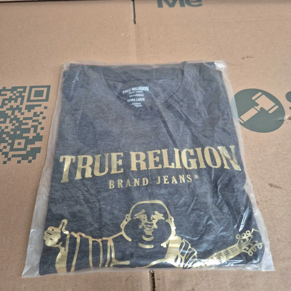  TRUE RELIGION BRAND JEANS T-SHIRT - SIZE XL