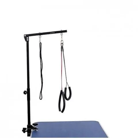 BOXED 35" HEIGHT ADJUSTABLE TABLE CLAMP DOG GROOMING ARM PORTABLE