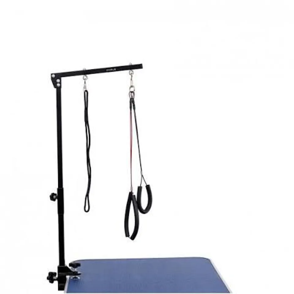 BOXED 35" HEIGHT ADJUSTABLE TABLE CLAMP DOG GROOMING ARM PORTABLE