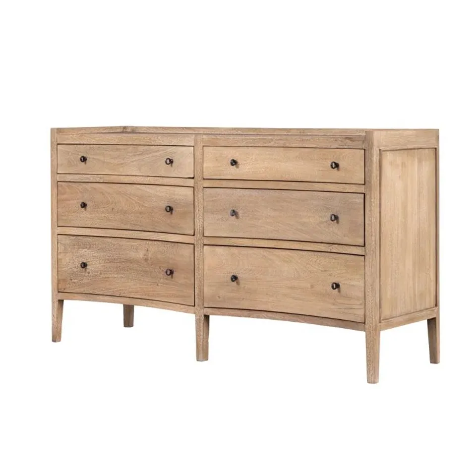 BOXED CAPPELLI 6-DRAWER CHEST OF DRAWERS