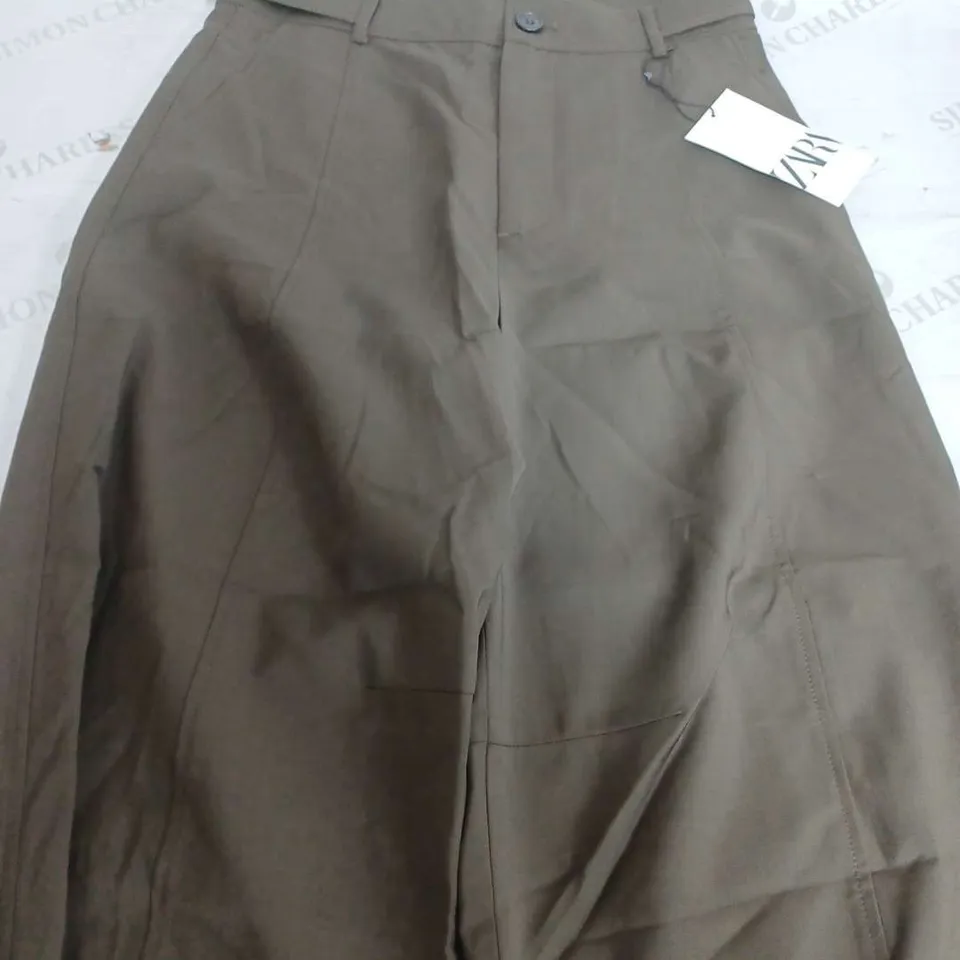 ZARA DARK GREEN TROUSER - SMALL