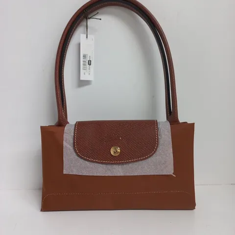 LONGCHAMP HANDBAG – COGNAC LEATHER 