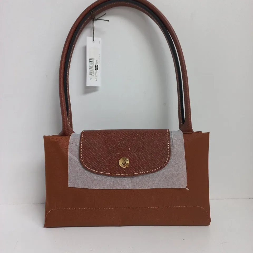 LONGCHAMP HANDBAG – COGNAC LEATHER