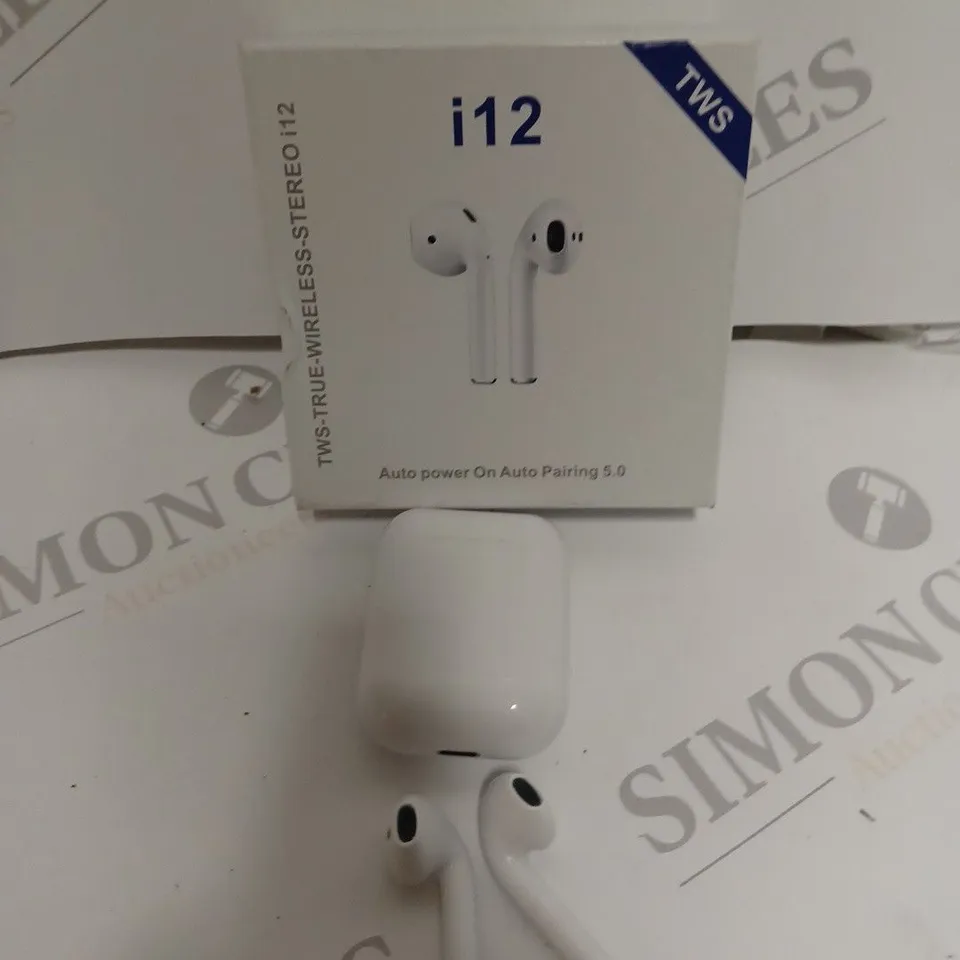 BOXED TSW I12 TRUE WIRELESS EARPHONES 