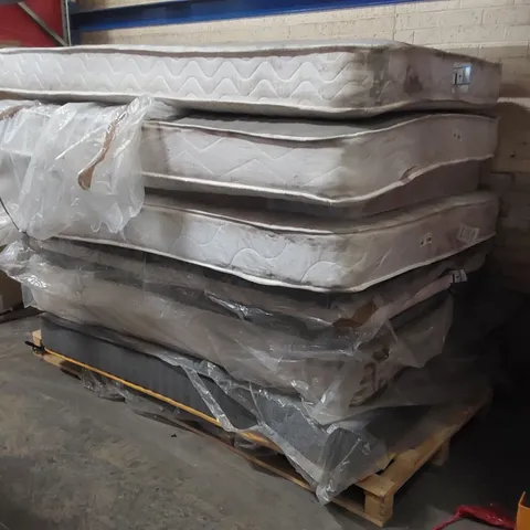 PALLET CONTAINING 7x ASSORTED MATTRESSES
