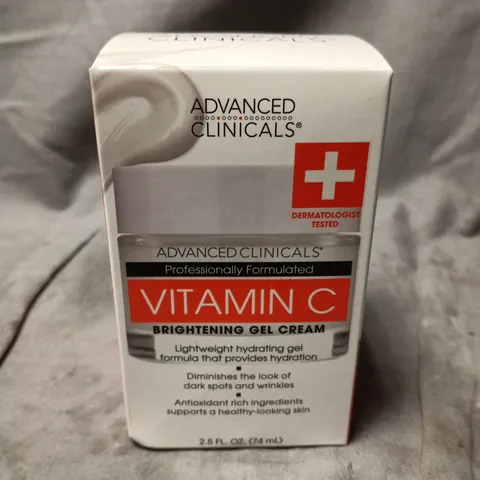 ADVANCED CLINICALS 74ML VITAMIN C BRIGHTENING GEL CREAM