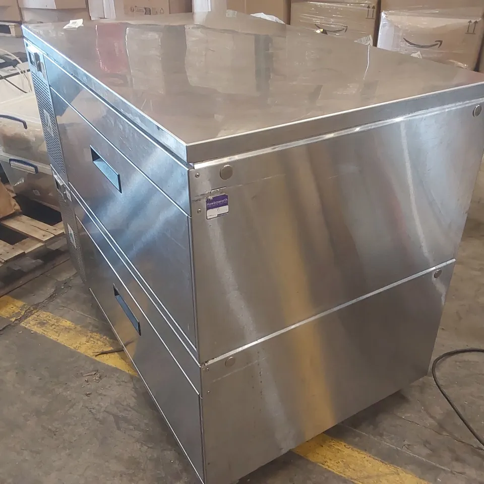 DOUBLE ADANDE DRAWER TEMPERATURE CONTROLLED FOOD STORAGE CABINET