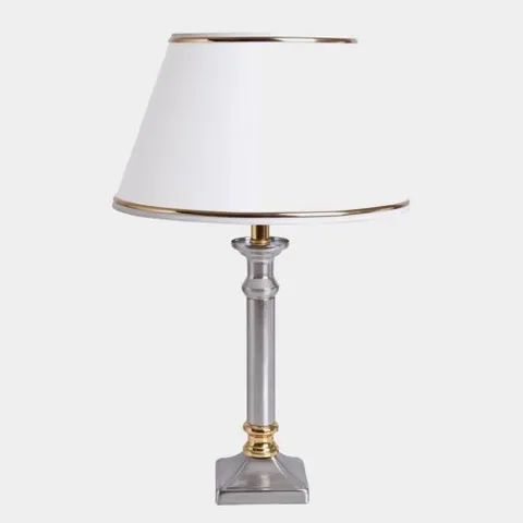 NAVE KEANU 1-LIGHT TABLE LAMP, GOLD AND SILVER 40CM H