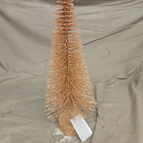 APPROXIMATELY 70 GISELA GRAHAM GLITTER TREE CHRISTMAS DECORATIONS