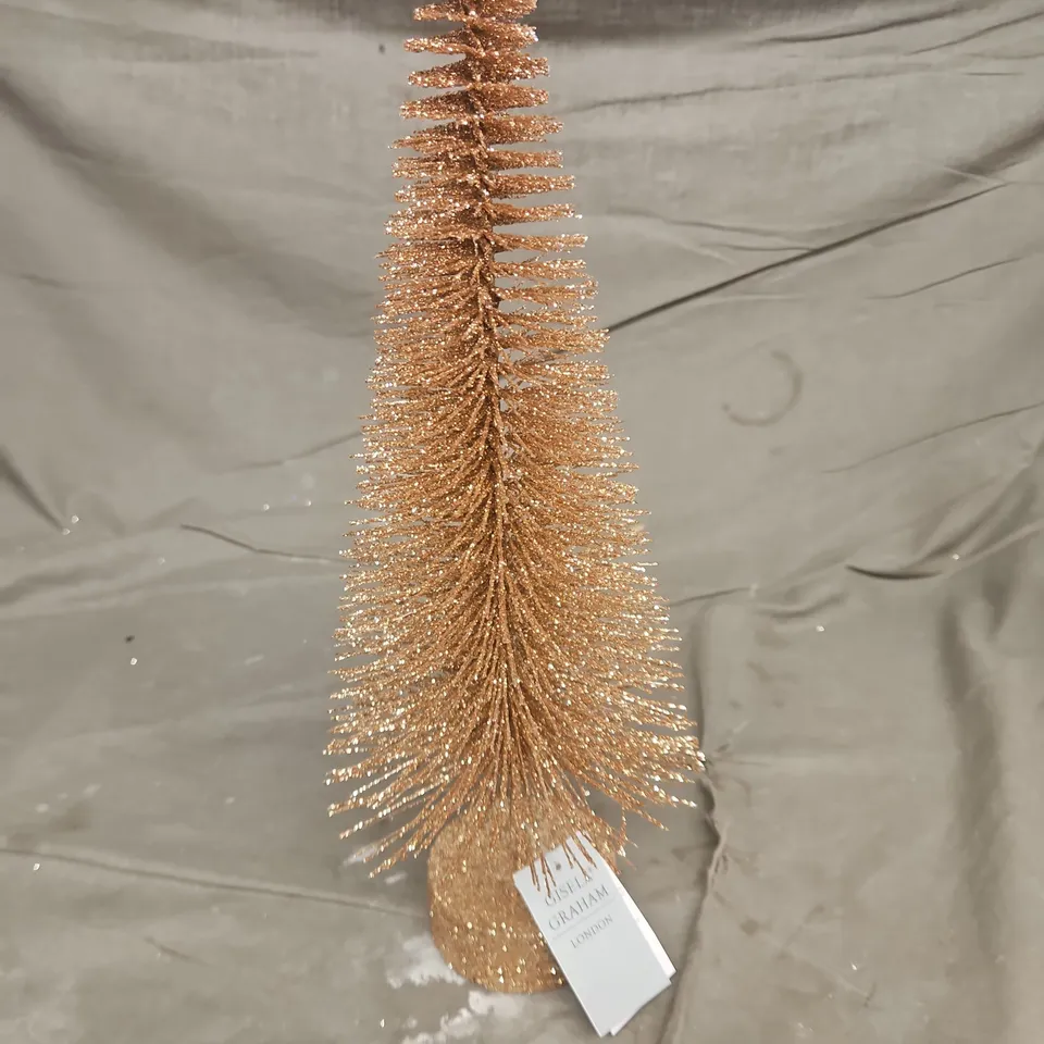 APPROXIMATELY 70 GISELA GRAHAM GLITTER TREE CHRISTMAS DECORATIONS
