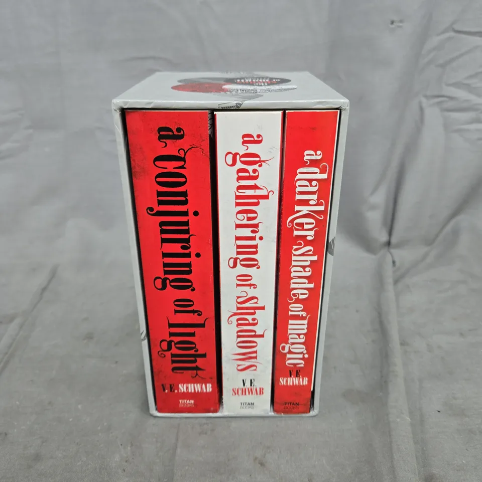 THE SHADES OF MAGIC TRILOGY SLIPCASE BY V.E. SCHWAB