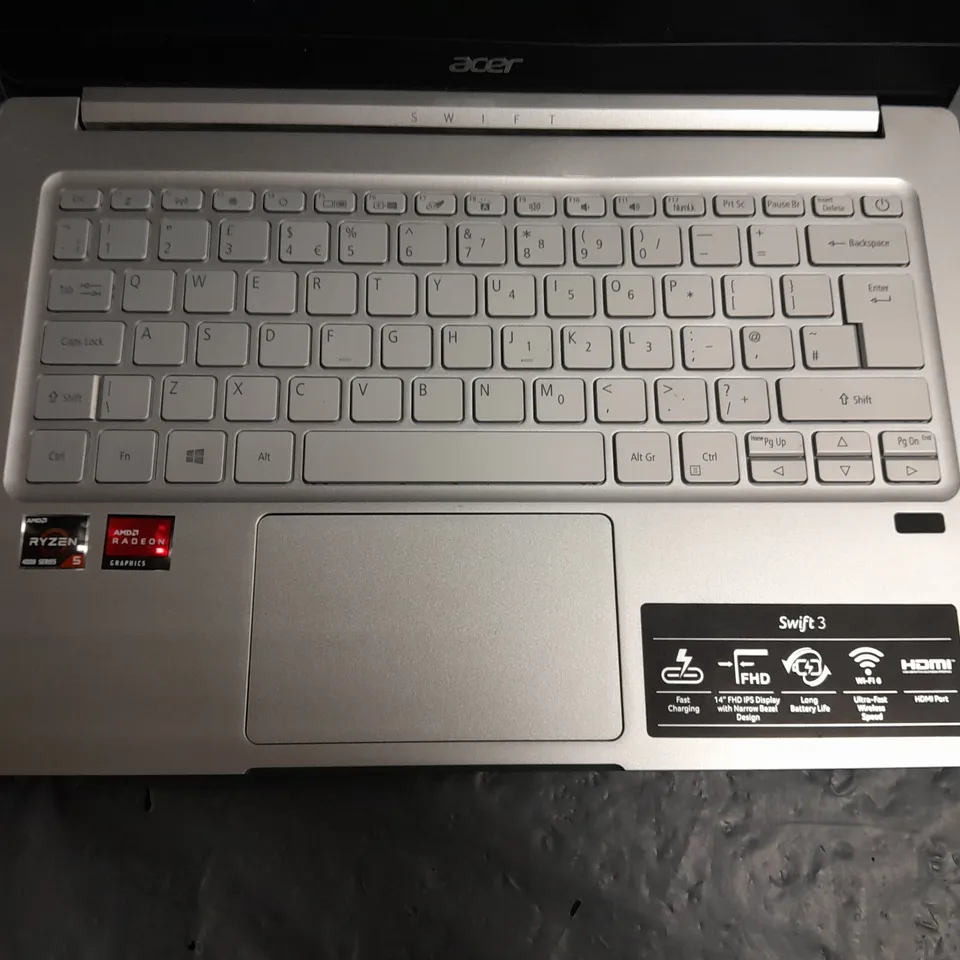 UNBOXED ACER SWIFT 3 RYZEN 5 4000 SERIES LAPTOP - N19C4
