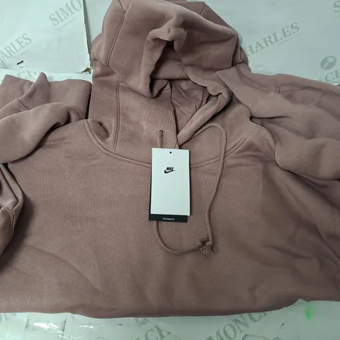 NIKE OVERSIZED FIT SMOKEY MAUVE HOODIE - MEDIUM