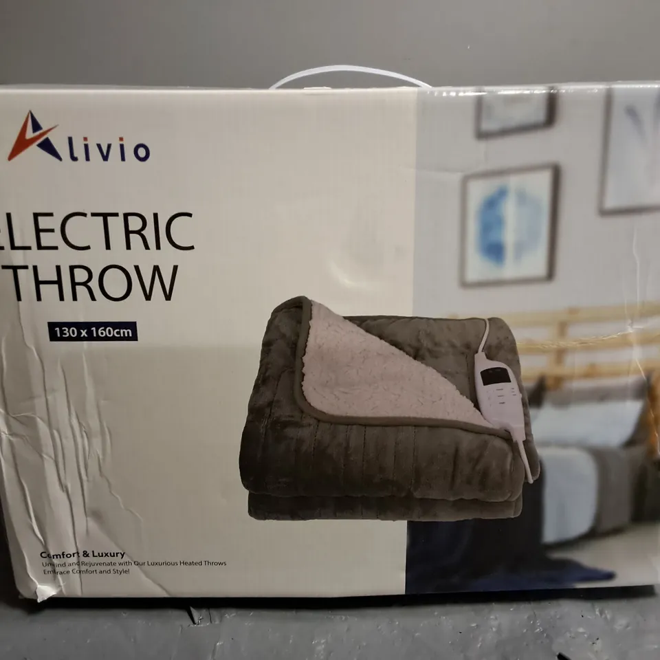 BOXED ALIVIO ELECTRIC THROW 130X160CM