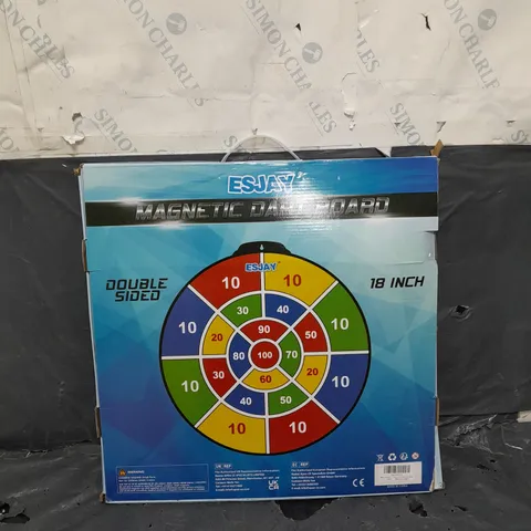 ESJAY MAGNETIC DART BOARD 18INCH 