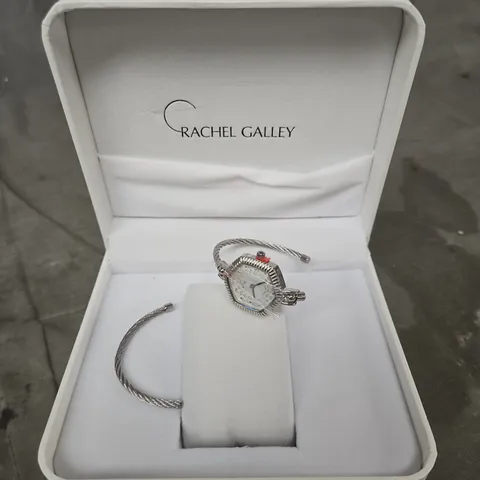 RACHEL GALLEY LADIES' WRISTWATCH – SILVER-TONE