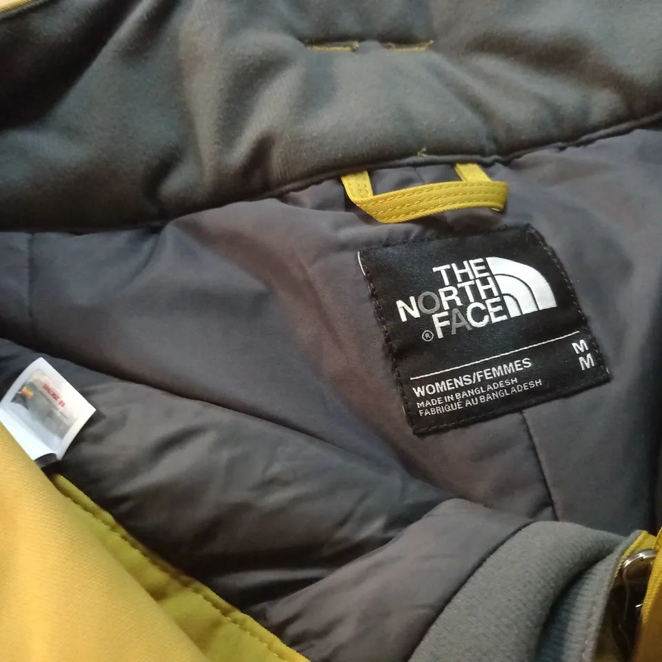 NORTH FACE WOMENS COLD WEATHER TROUSERS IN MUSTARD - M