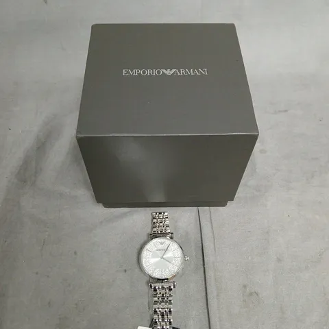 EMPORIO ARMANI WOMEN'S 2-HAND, STAINLESS STEEL WATCH