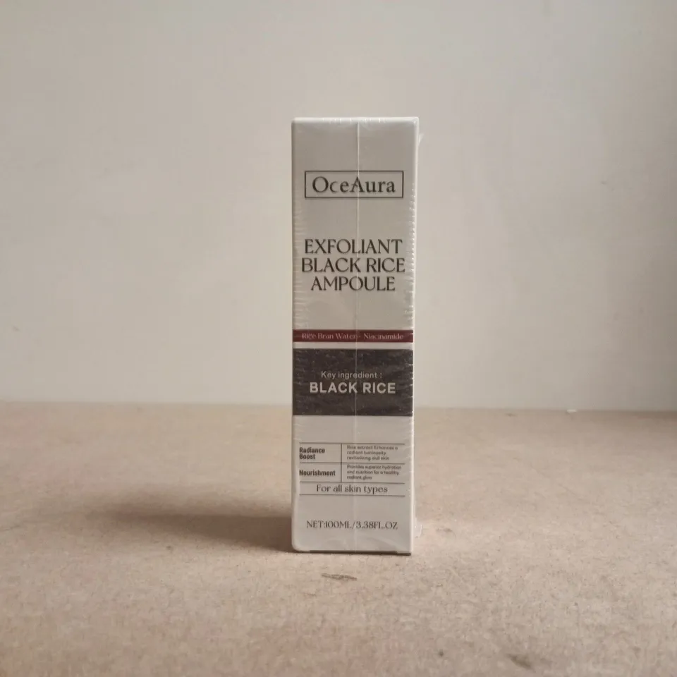 OCEAURA EXFOLIANT BLACK RICE AMPOULE (100ML)
