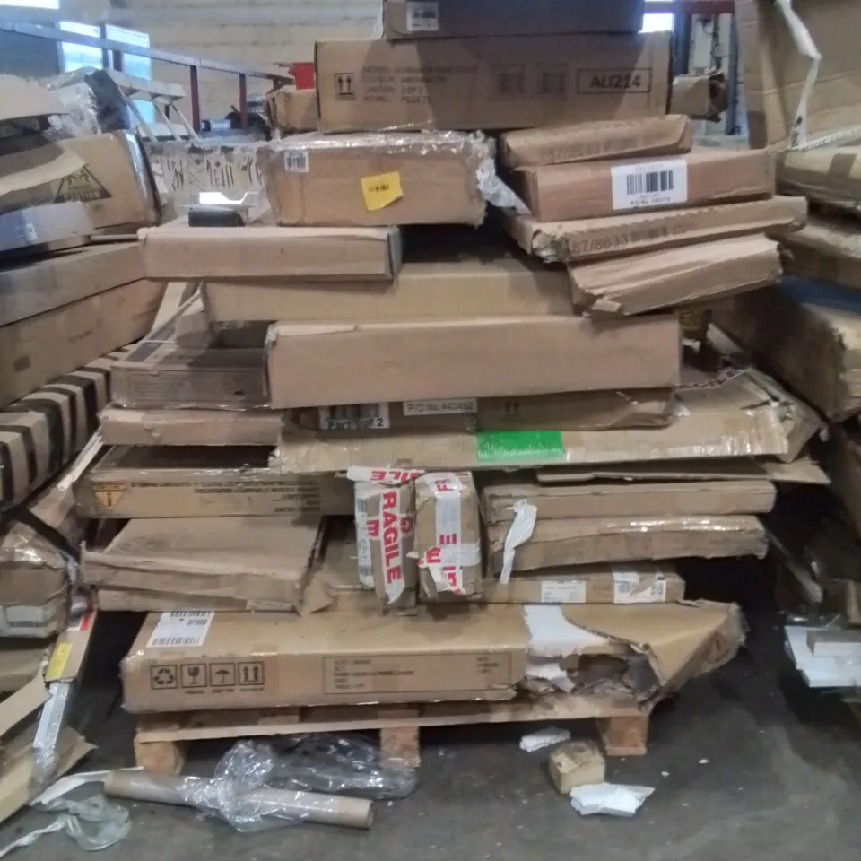 PALLET OF INCOMPLETE FURNITURE SETS