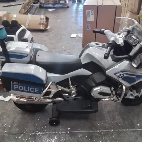 BMW POLICE RIDE ON BIKE