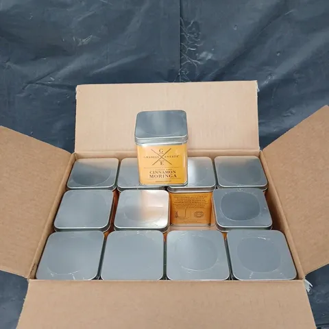 24 BOXED GRADELY ESTATE CINNAMON MORINGA 100G - CAFFIENE FREE 