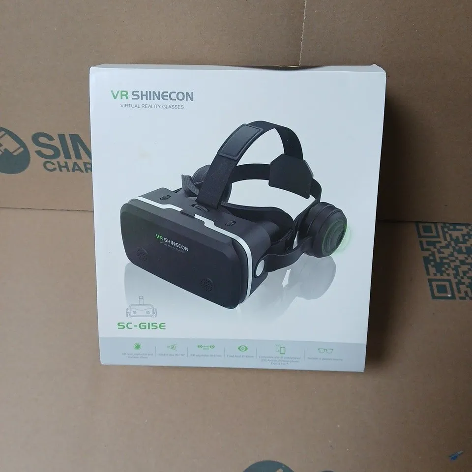 VR SHINECON VIRTUAL REALITY HEADSET SC-G15E - BOXED 