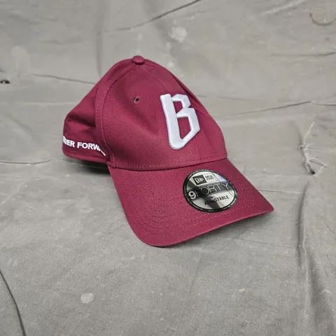 NEW ERA 9FORTY BURGUNDY BASEBALL CAP – OSFM