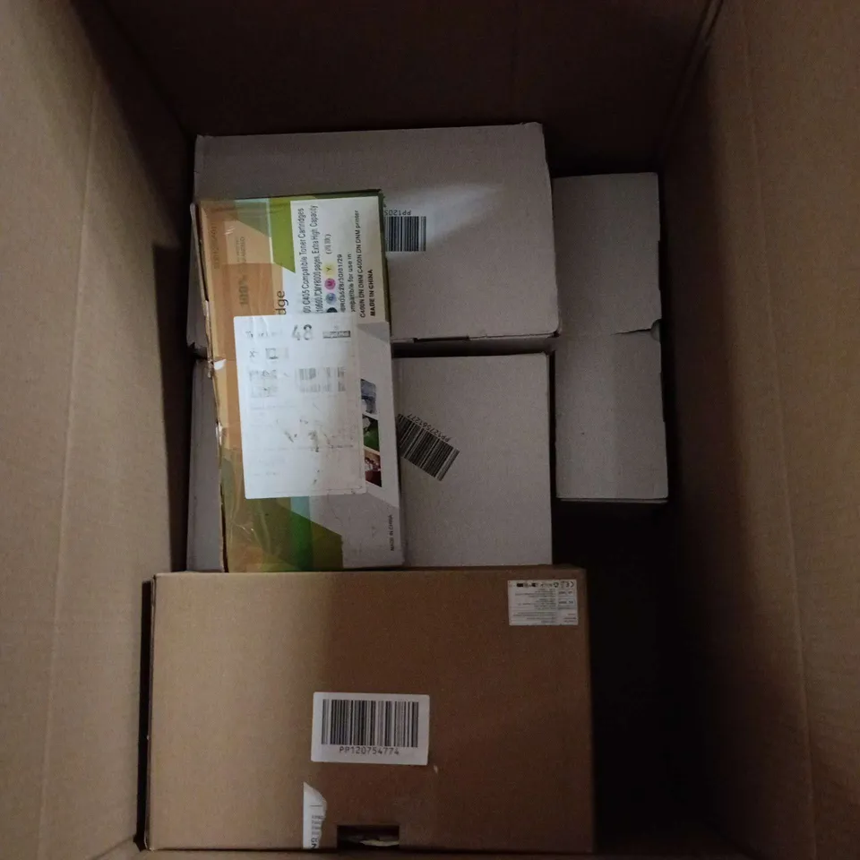 BOX OF APPROXIMATELY 6 ASSORTED TONER PRODUCTS