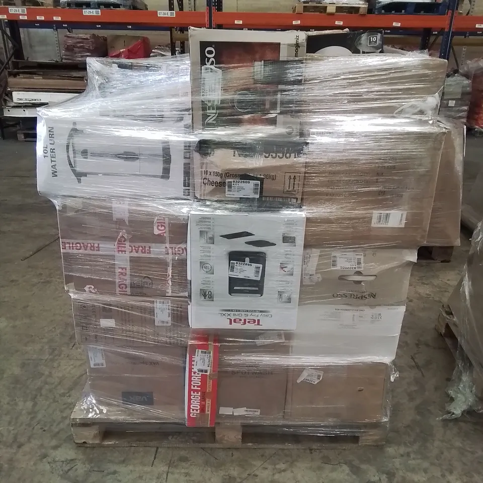 PALLET OF 38 ASSORTED RAW HOUSEHOLD PRODUCTS AND CONSUMER GOODS TO INCLUDE;