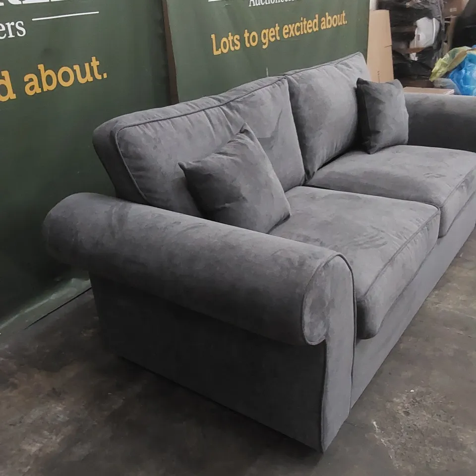 DESIGNER 3 SEATER FABRIC SOFA