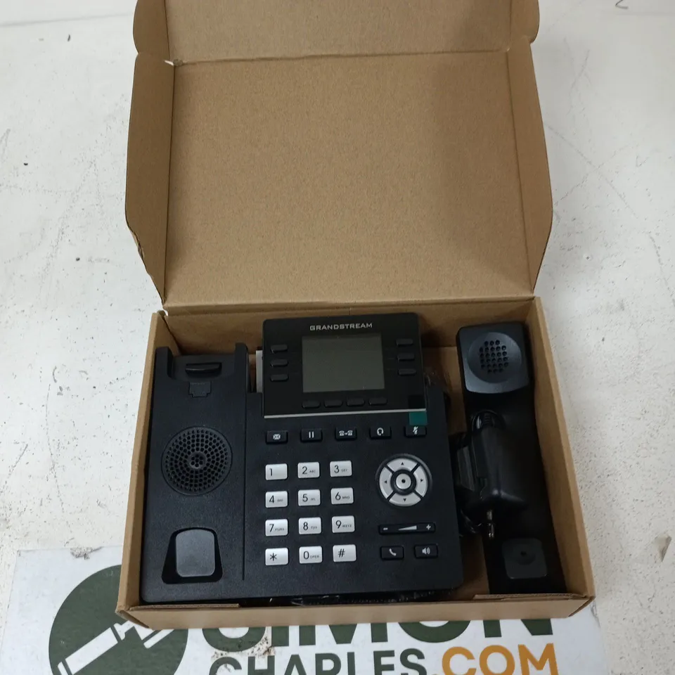 GRANDSTREAM IP DESK PHONE – BLACK, BOXED