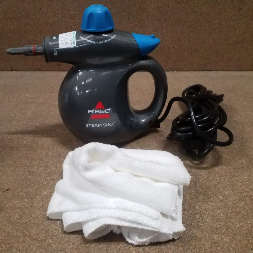 BOXED BISSELL STEAM SHOT MULTIPURPOSE STEAM CLEANER  