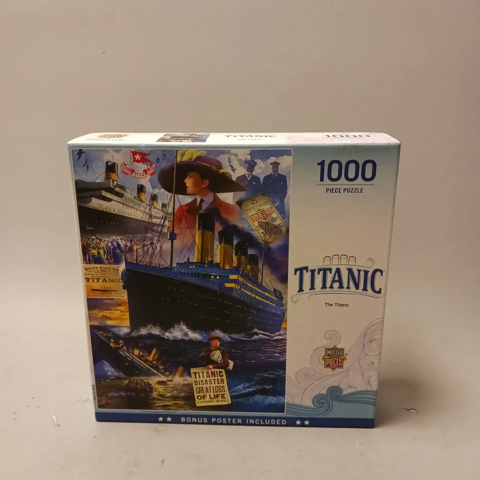 BOXED TITANIC JIGSAW PUZZLE - 1000 PCS 