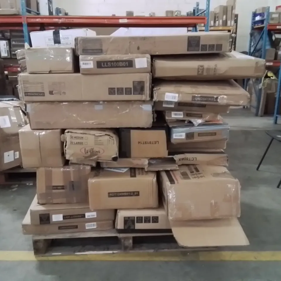 PALLET OF SONGMICS INCOMPLETE FURNITURE SETS 