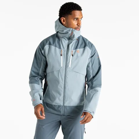 BRAND NEW DARE 2B MENS ARISING III WATERPROOF JACKET IN LEAD - 3XL