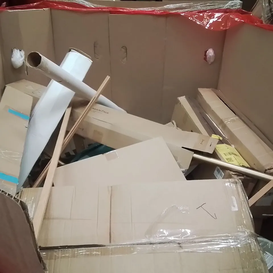 PALLET OF ASSORTED HOUSEHOLD GOODS AND PRODUCTS TO INCLUDE;RETRACTABLE SAFETY GATE,COFFEE MACHINE,BAMBOO BATH TRAY