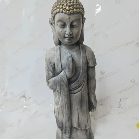 DECORATIVE BUDDAH IN BLACK & GOLD 