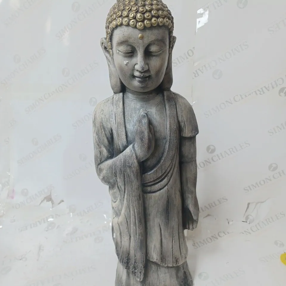 DECORATIVE BUDDAH IN BLACK & GOLD