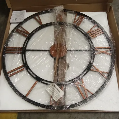 BOXED WALL CLOCK (1 BOX)