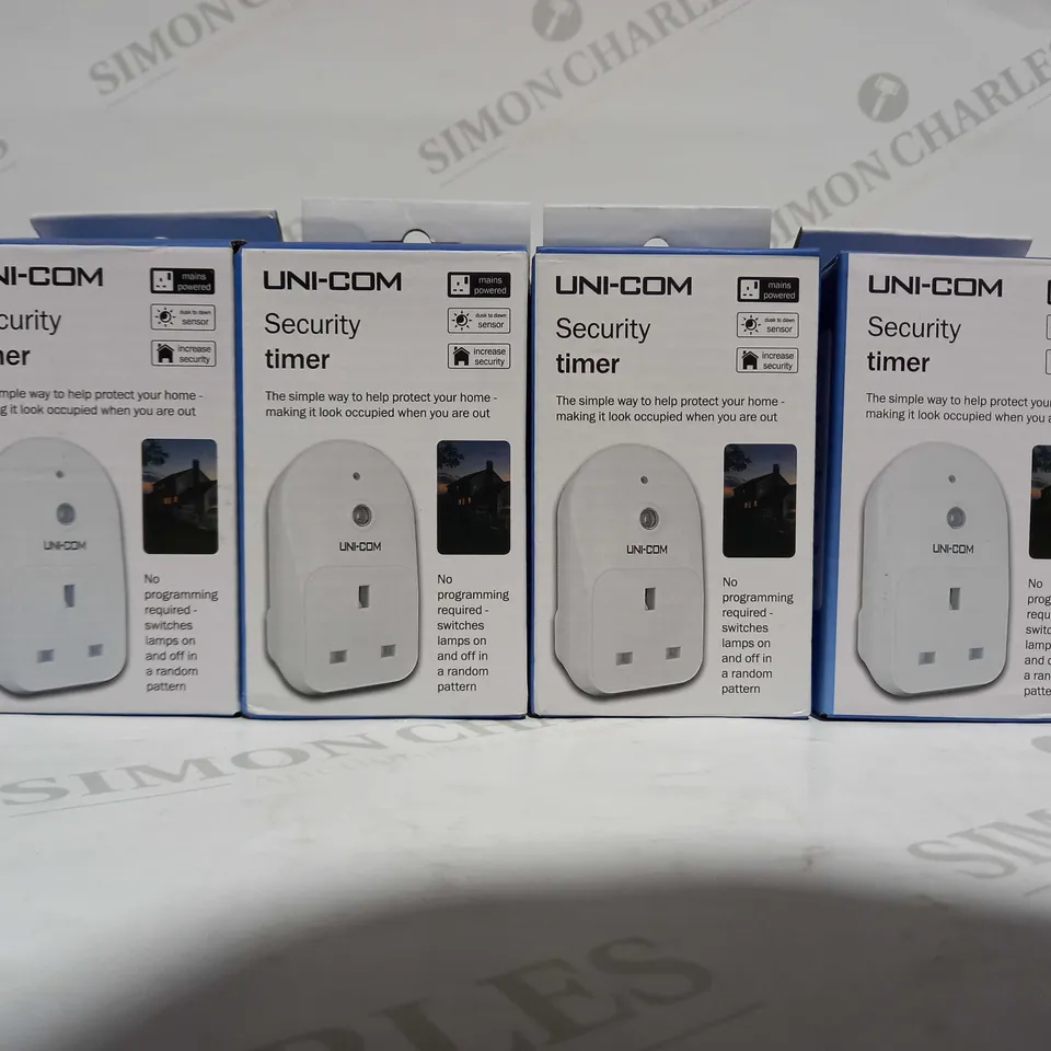 UNI-COM SET OF 4 SECURITY TIMERS