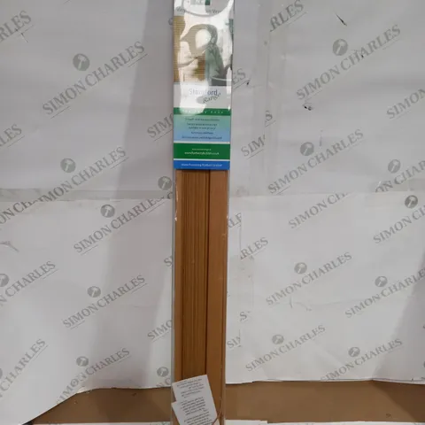 BOXED VINYL WOODGRAIN VENETIAN BLINDS