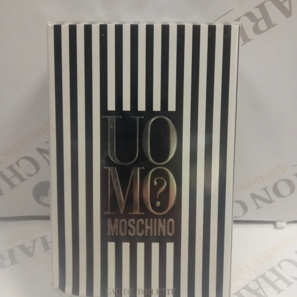SEALED BOXED MOSCHINO UOMO FOR MEN EAU DE TOILETTE 125ML