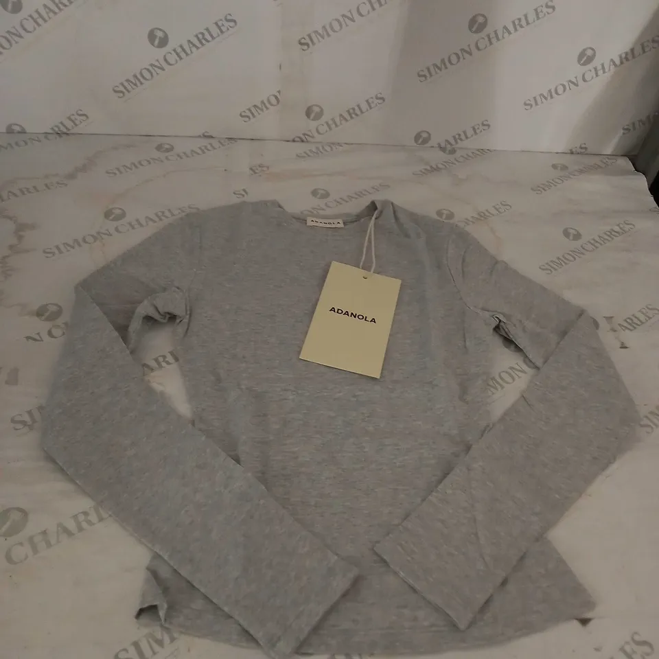 GREY ADANOLA SHIRT SIZE S