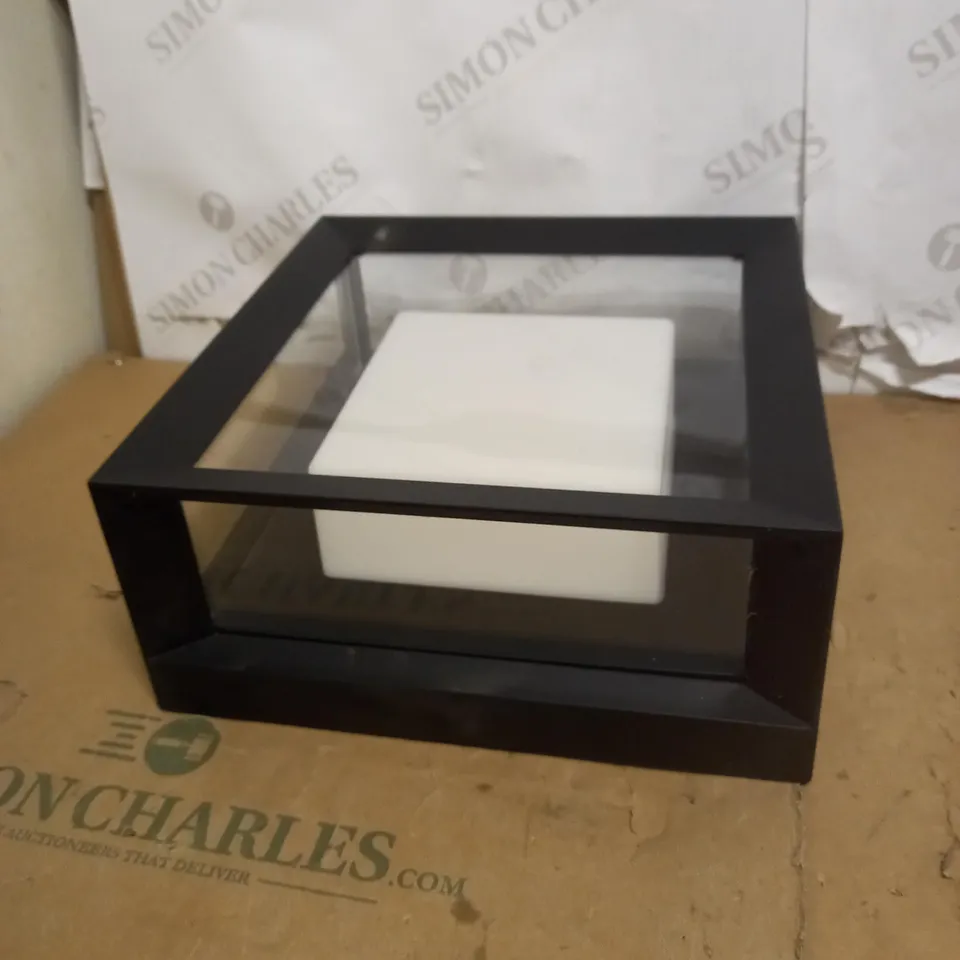 PHILIPS HUE WHITE AND COLOUR AMBIANCE ECONIC LED SMART OUTDOOR WALL LIGHT, BLACK