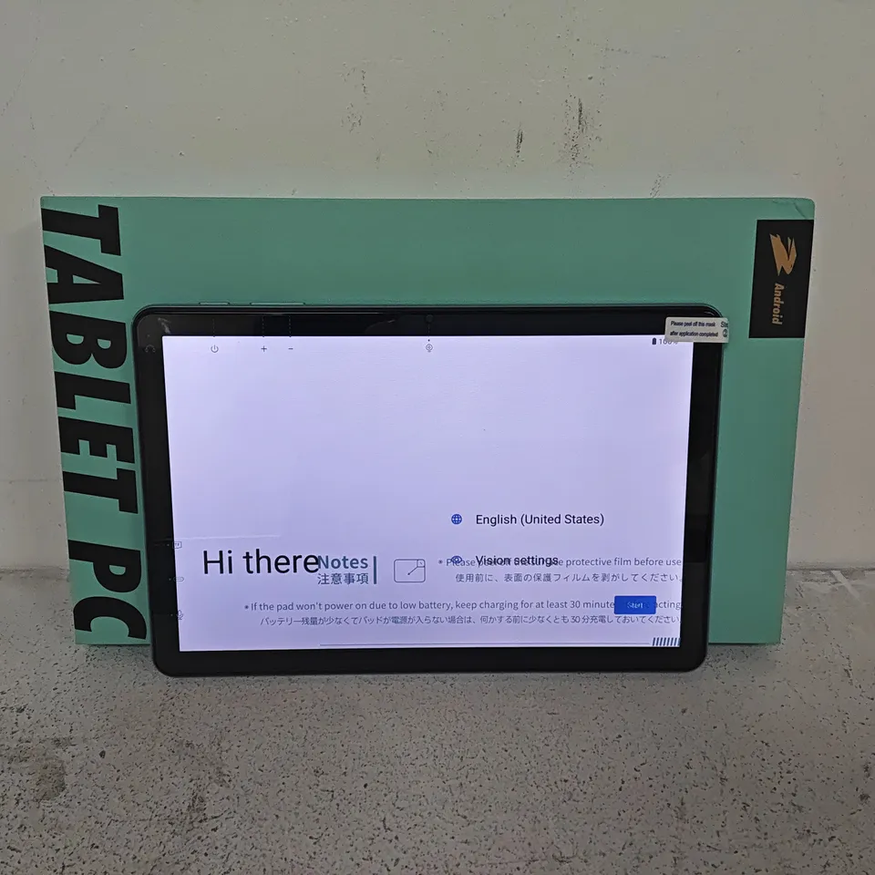 BOXED TAB P10 10.1" ANDROID TABLET IN BLUE