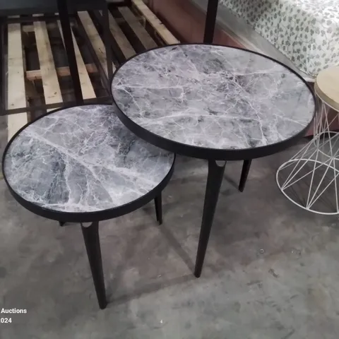 QUALITY EX-SHOWROOM NEST OF 2 TABLES