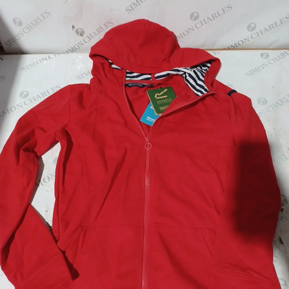 REGATTA BAYARAMA LADIES HOODIE IN RED - 12